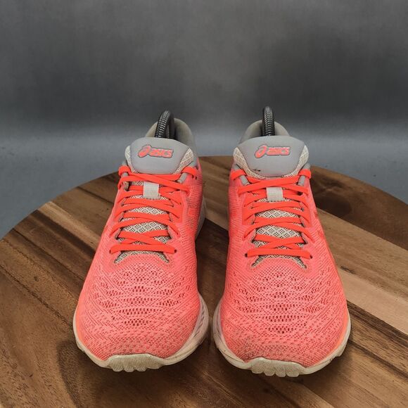 Asics EvoRide Running Shoes‎ Womens 9 Orange Lace Up Low Top - Picture 2 of 7